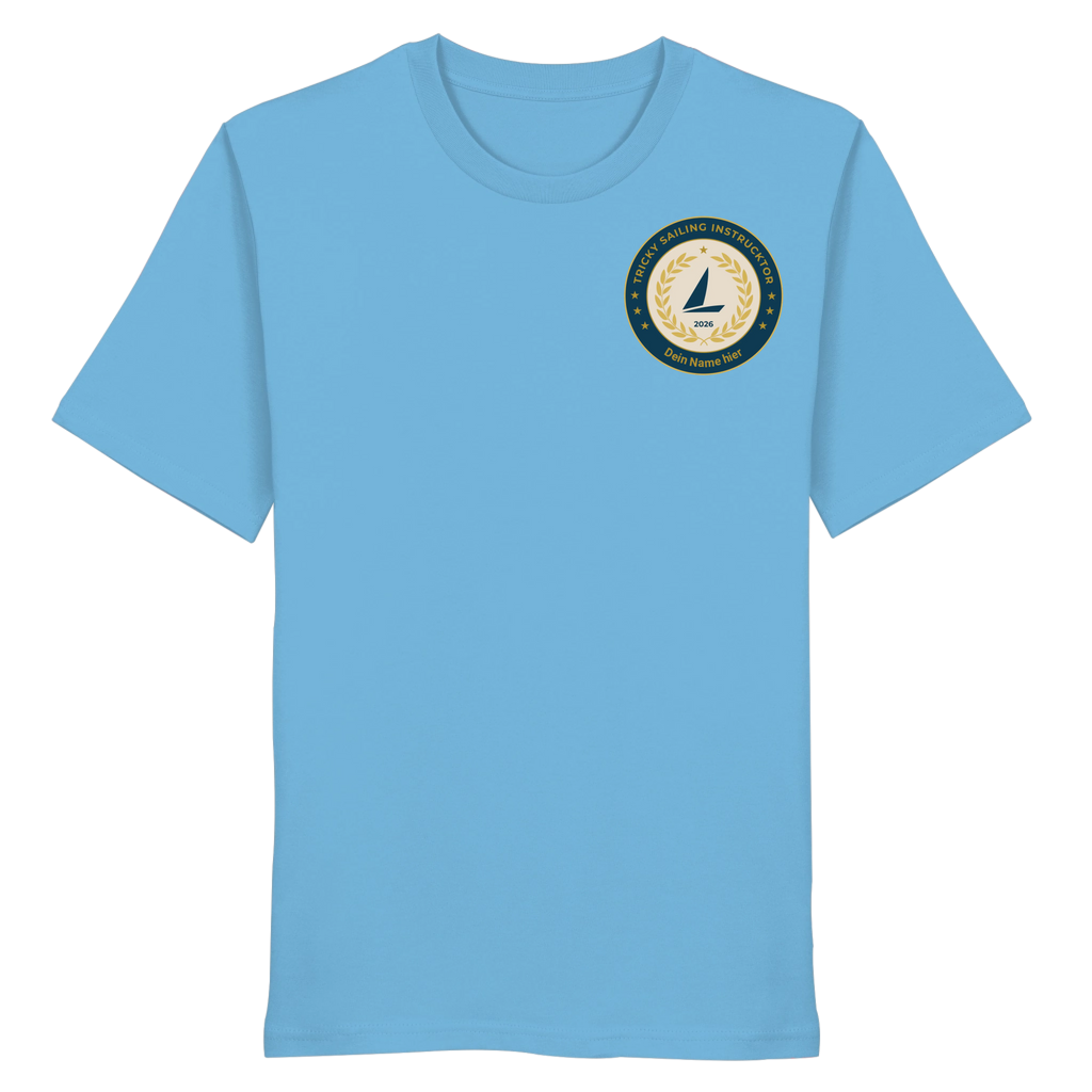 TRICKY - Organic Shirt - Personalisierbar