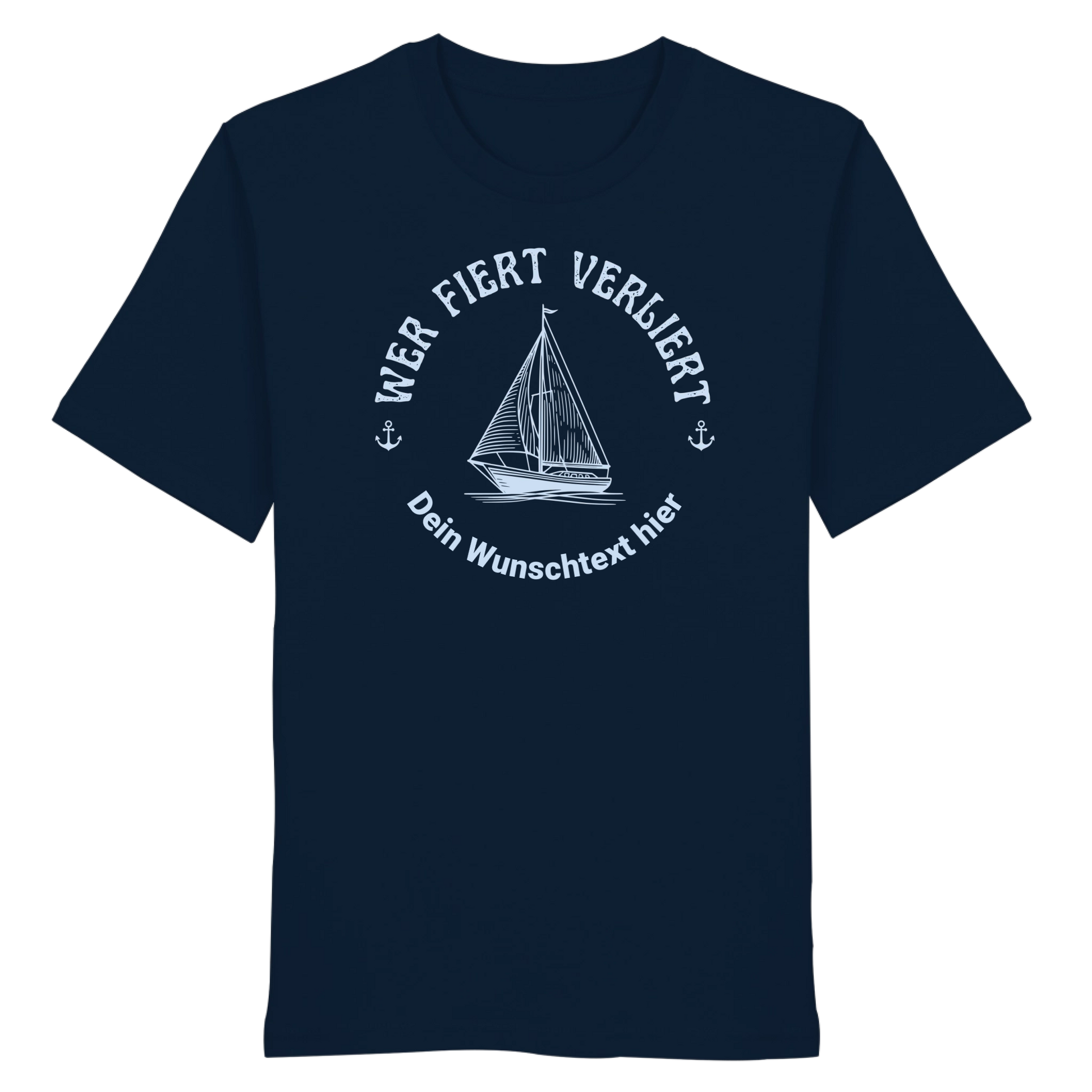 WerFiertVerliert - Organic Shirt - Personalisierbar