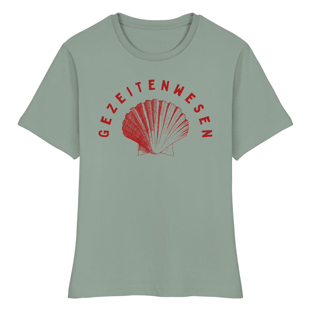 Gezeitenwesen - Fitted Ladies Organic Shirt