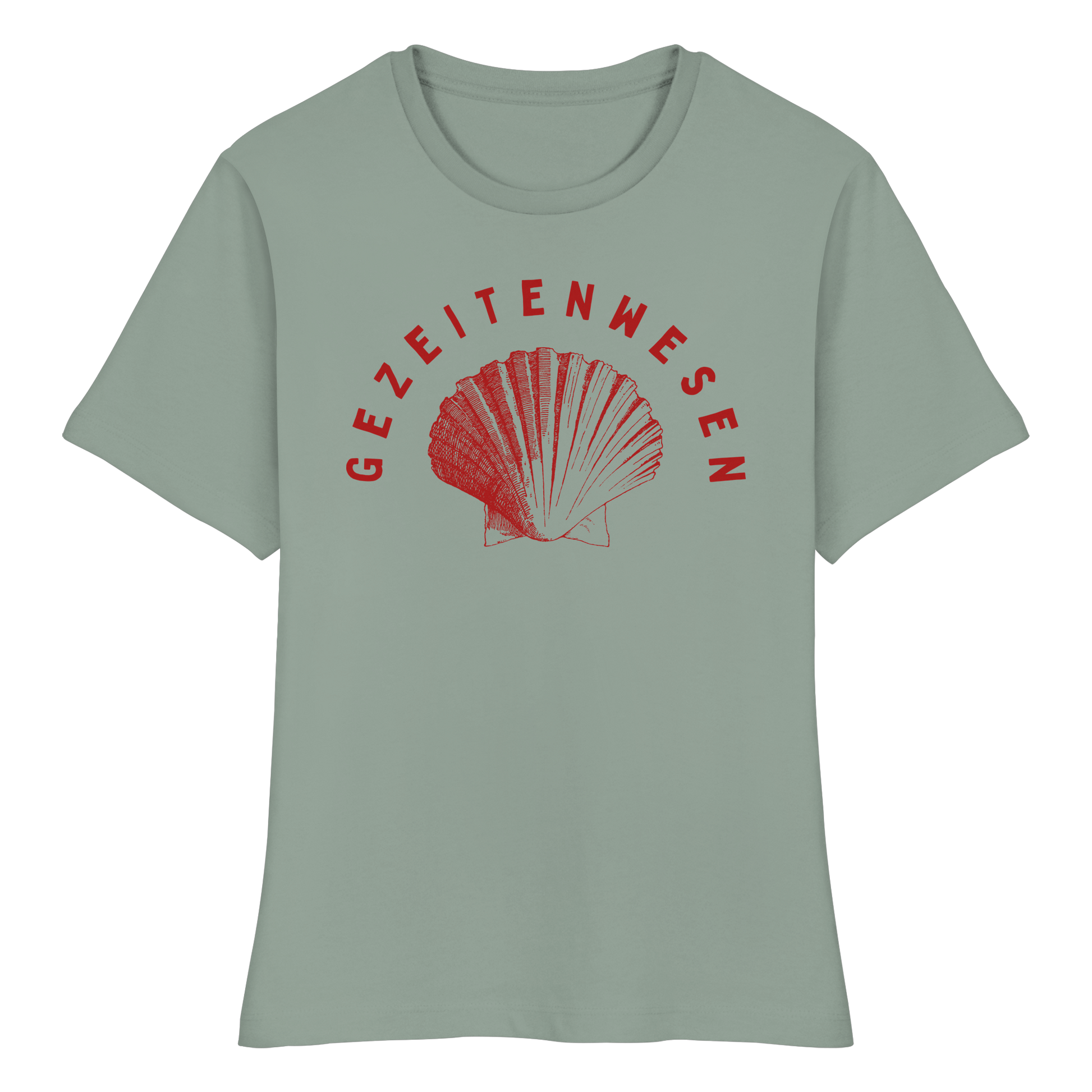 Gezeitenwesen - Fitted Ladies Organic Shirt