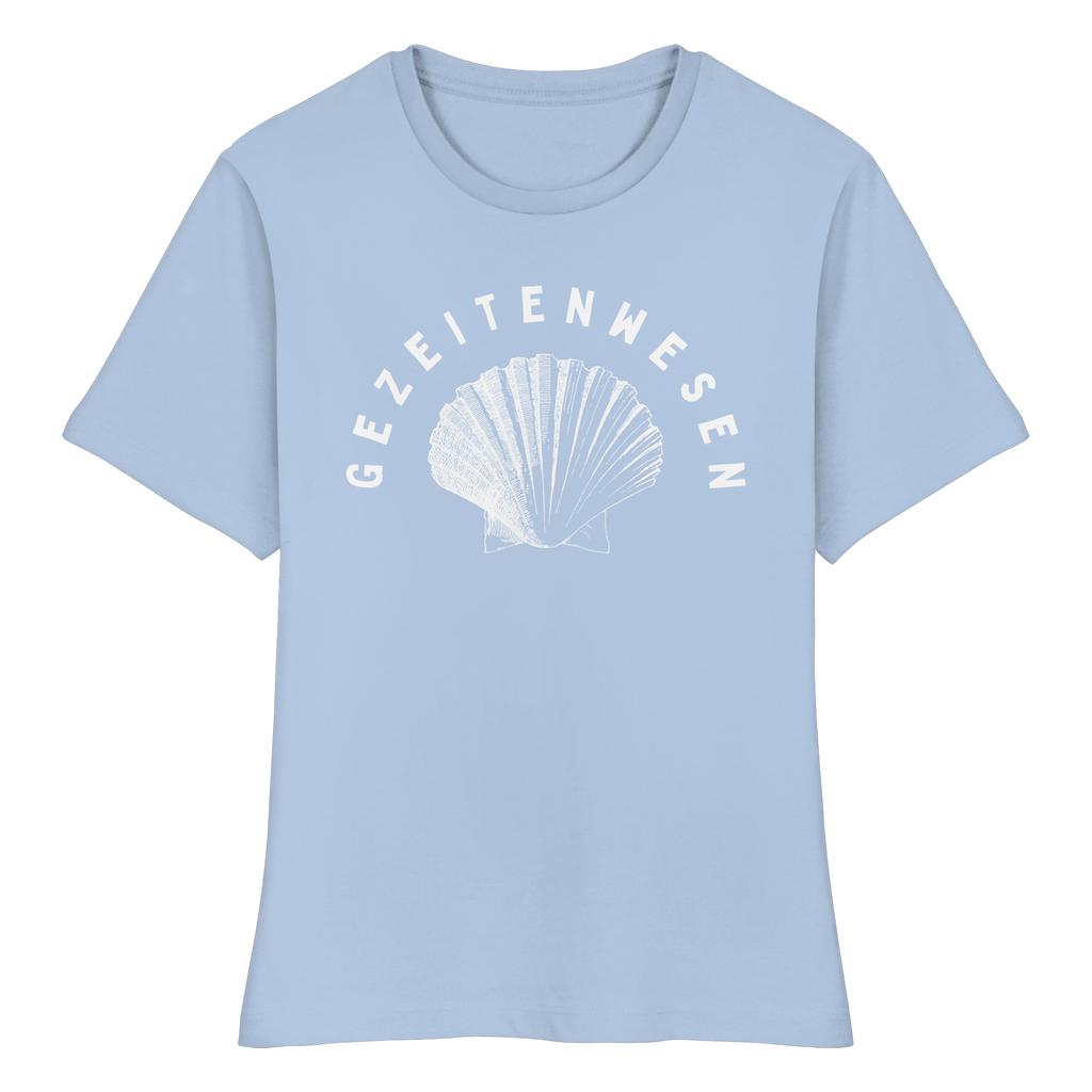 Gezeitenwesen - Fitted Ladies Organic Shirt
