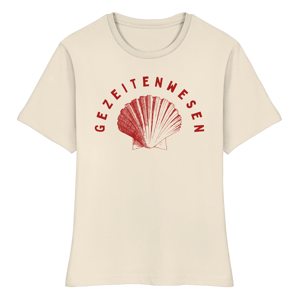 Gezeitenwesen - Fitted Ladies Organic Shirt