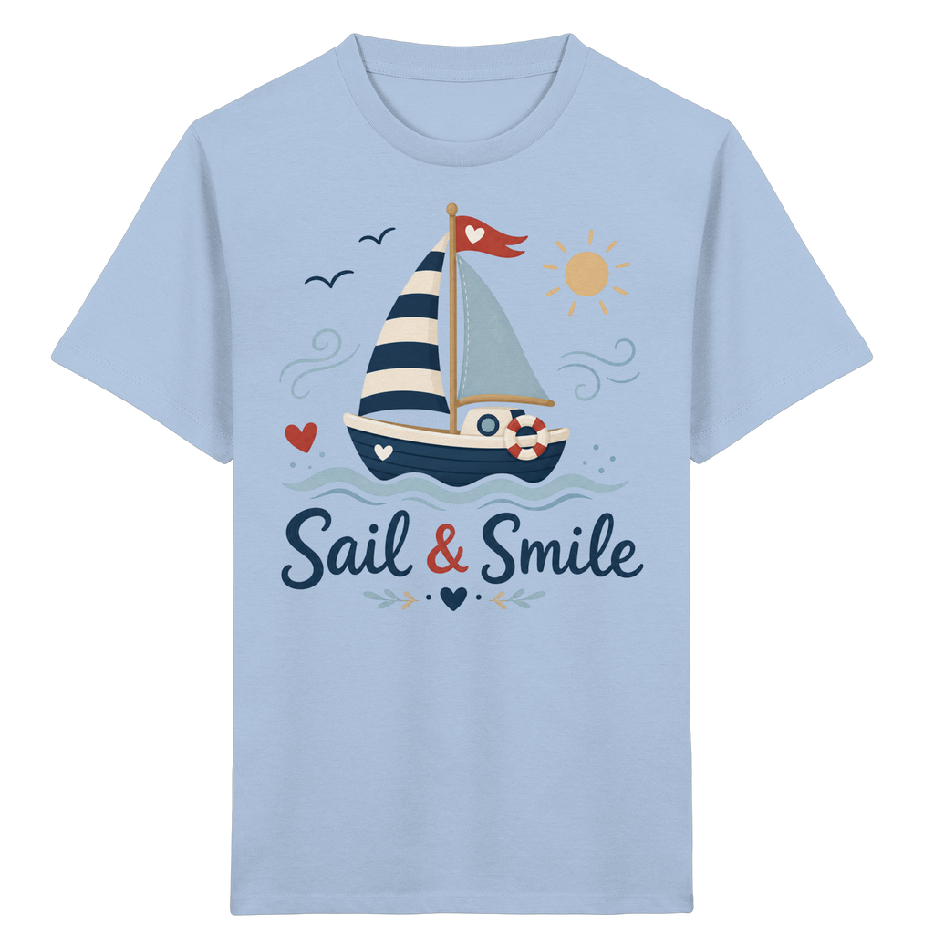 Sail & Smile - Kids Organic Shirt