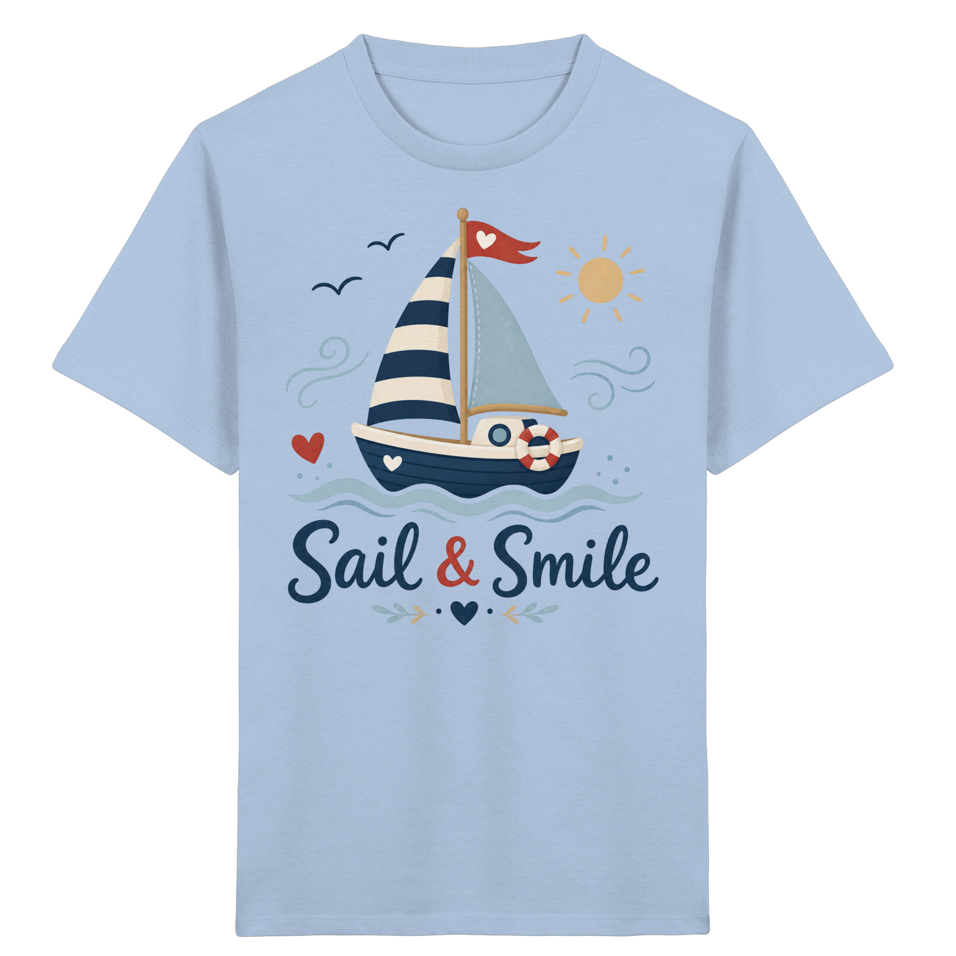 Sail & Smile - Kids Organic Shirt