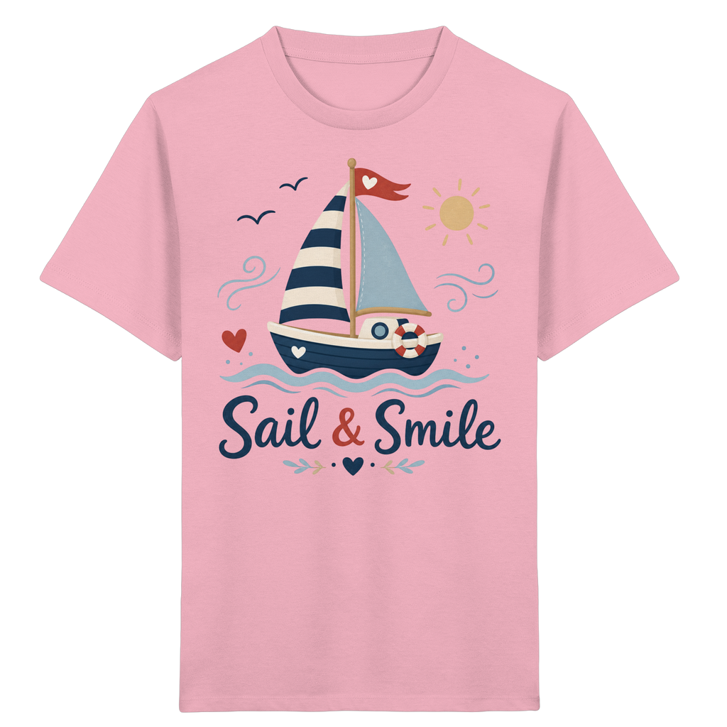 Sail & Smile - Kids Organic Shirt