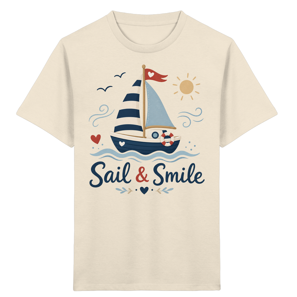 Sail & Smile - Kids Organic Shirt