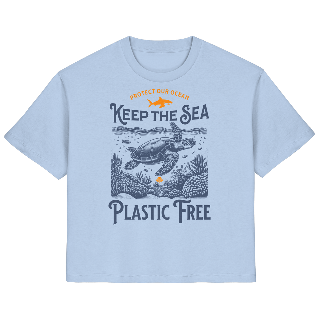 Plastic Free - Ladies Organic Shirt