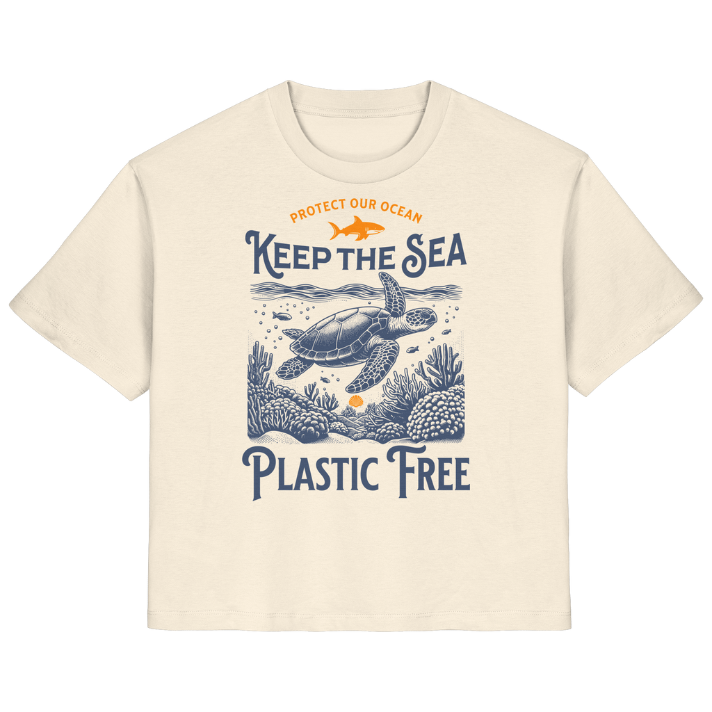 Plastic Free - Ladies Organic Shirt