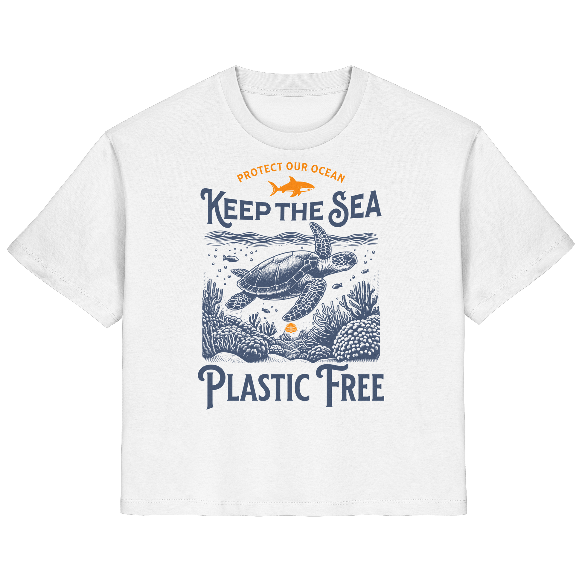 Plastic Free - Ladies Organic Shirt
